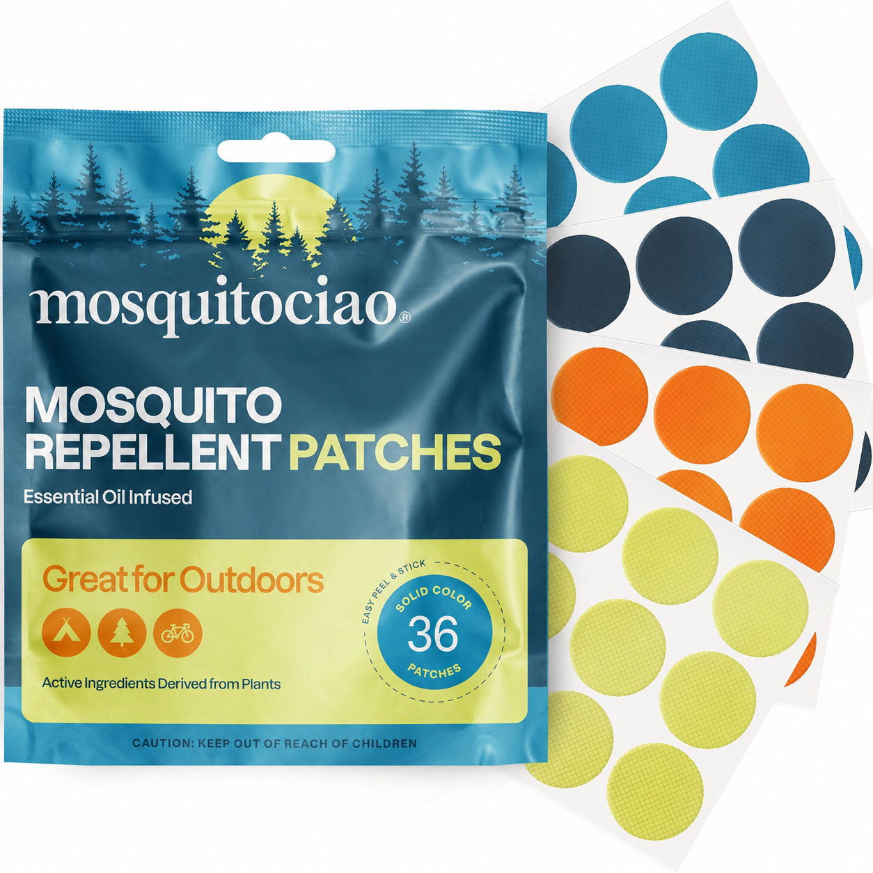 Mosquito Ciao Repellent Patches
